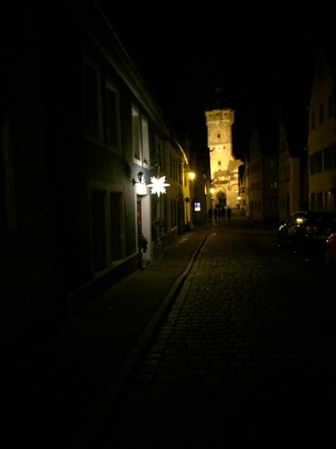Ferienwohnung Muss - Rothenburg Rothenburg ob der Tauber Exteriör bild